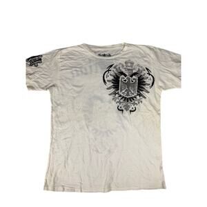 White Pollution Y2K Short Sleeve Shirt ~S-2XL~